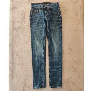 True Religion blue True Religion Women's Blue Medium Wash Denim Skinny Jeans Siz